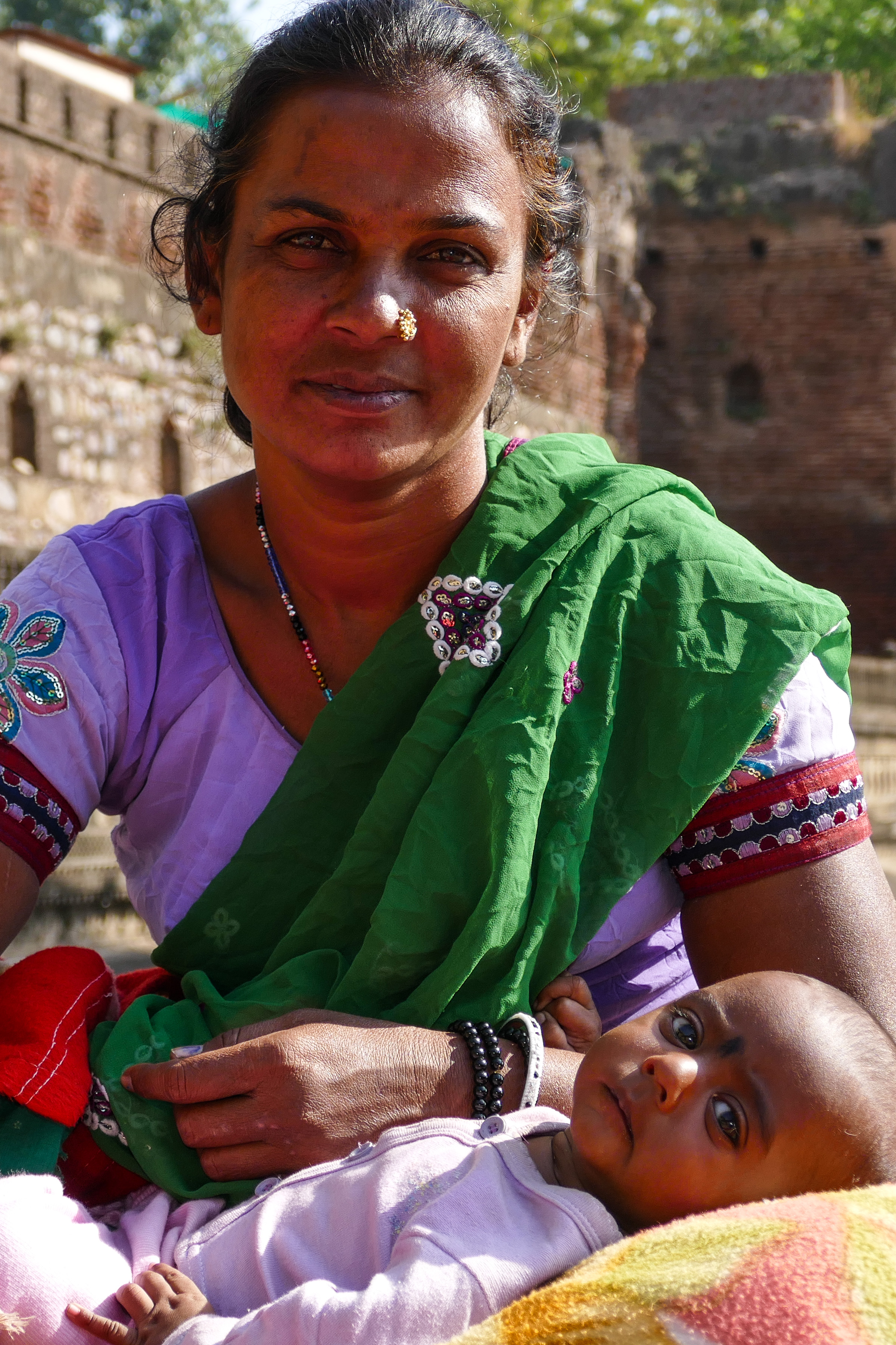 unterwegs in Maheshwar